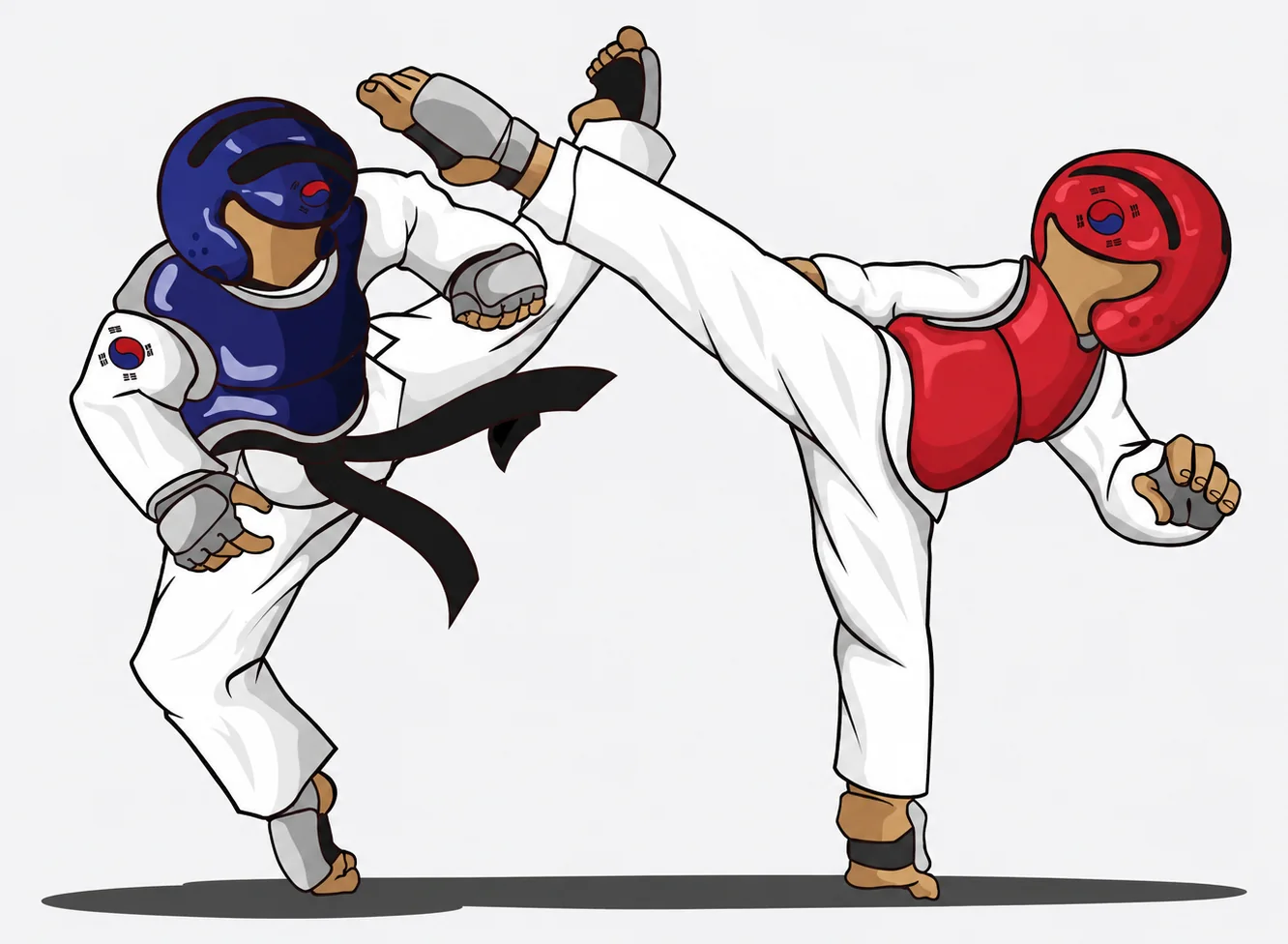 Olympisches Taekwondo Kyorugi