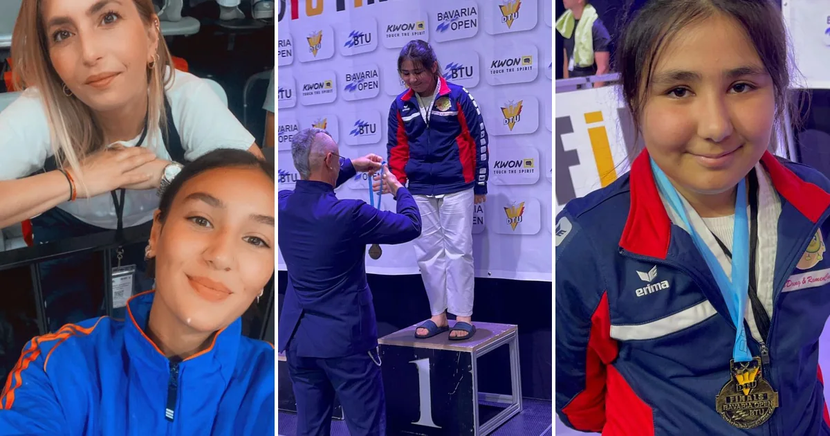 Black-Tiger-Trainerin Esra mit Goldmedaille bei den Bavaria Open 2022