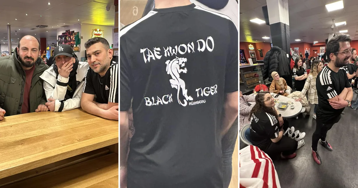 Drei Eindrücke von Mitgliedern des Black-Tiger-Teams bei der Bowling Challenge 2023