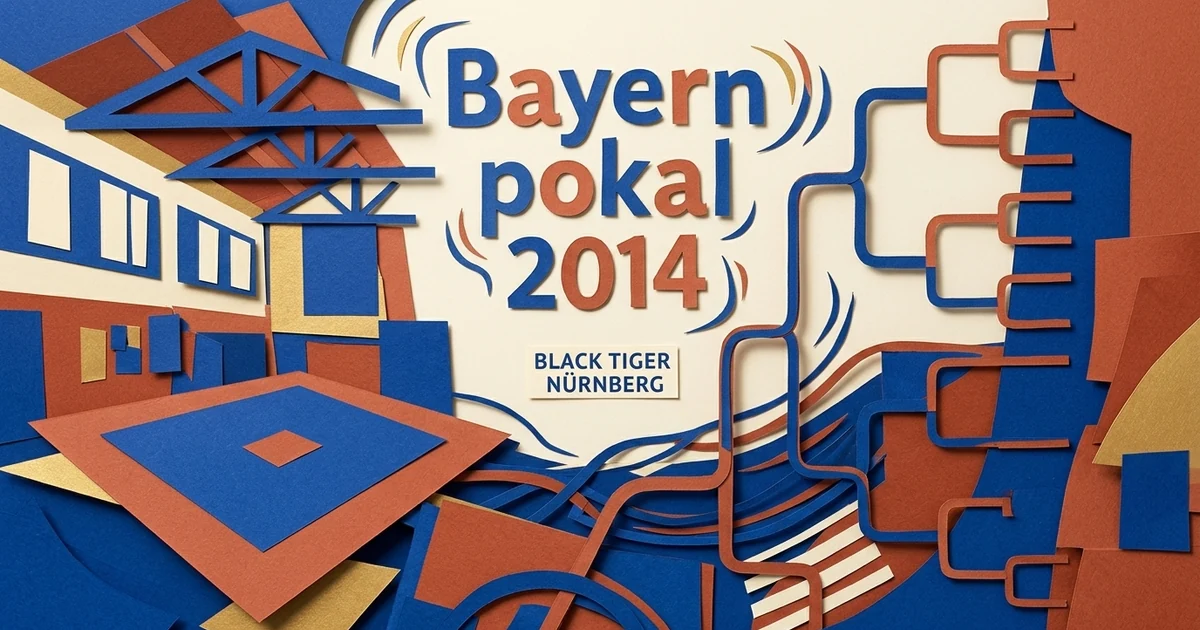Illustration zum Vereinsarchiv: 1. Bayernpokal 2014.