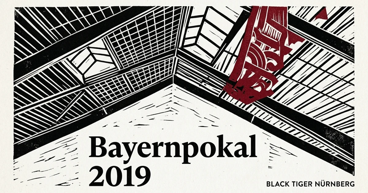 Illustration zum Vereinsarchiv: 1. Bayernpokal 2019.