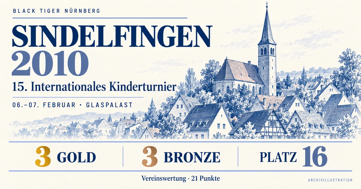Illustration zum Vereinsarchiv: 15. Internationales Kinderturnier Sindelfingen 2010.