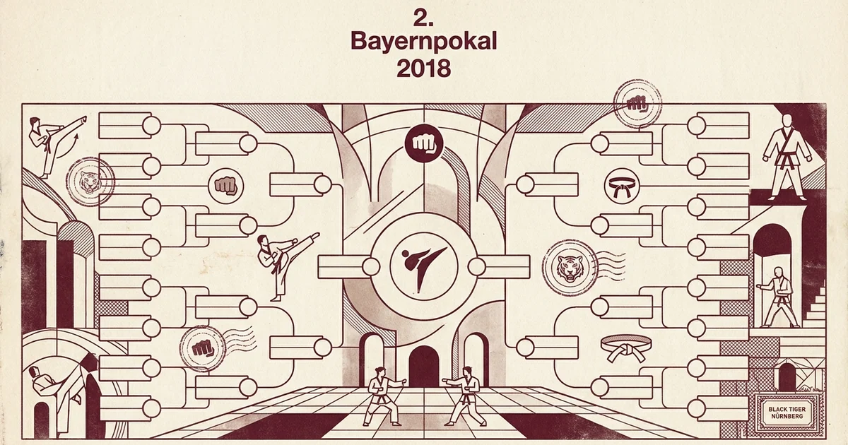 Illustration zum Vereinsarchiv: 2. Bayernpokal 2018.
