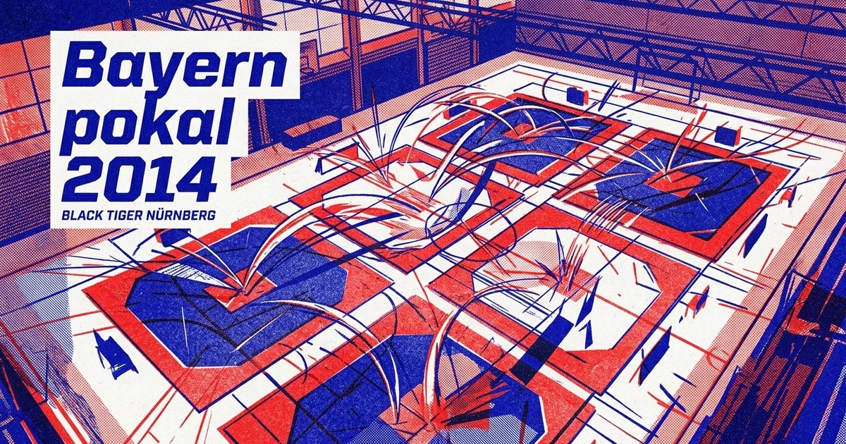 Illustration zum Vereinsarchiv: 3. Bayernpokal 2014.