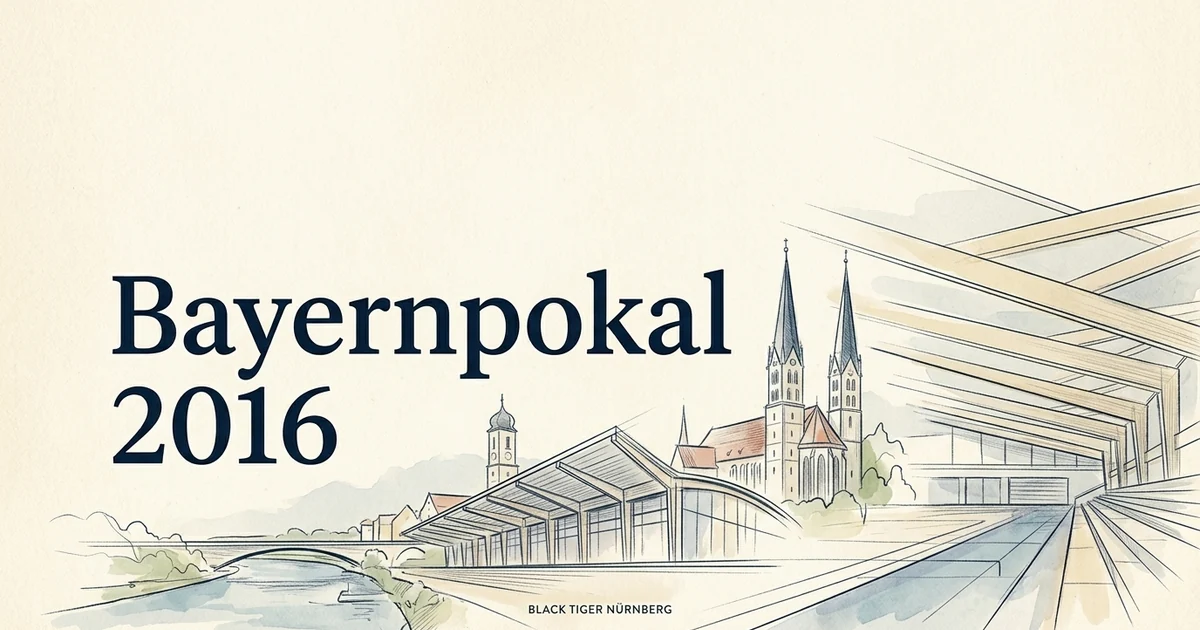 Illustration zum Vereinsarchiv: 3. Bayernpokal 2016.