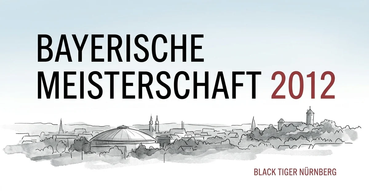 Illustration zum Vereinsarchiv: Bayerische Meisterschaft 2012.