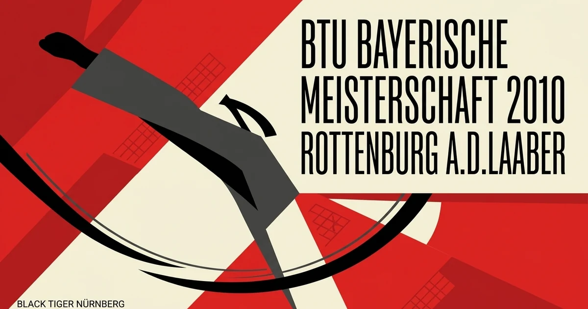 Illustration zum Vereinsarchiv: BTU Bayerische Meisterschaft 2010 Rottenburg a.d.Laaber.