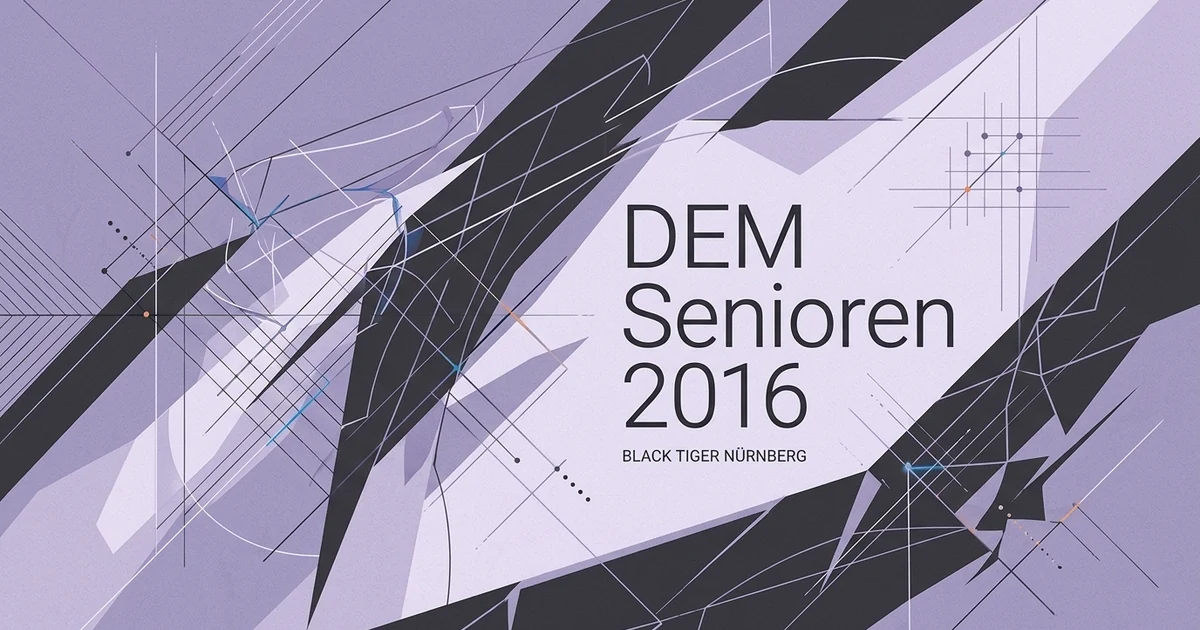 Illustration zum Vereinsarchiv: DEM Senioren 2016.