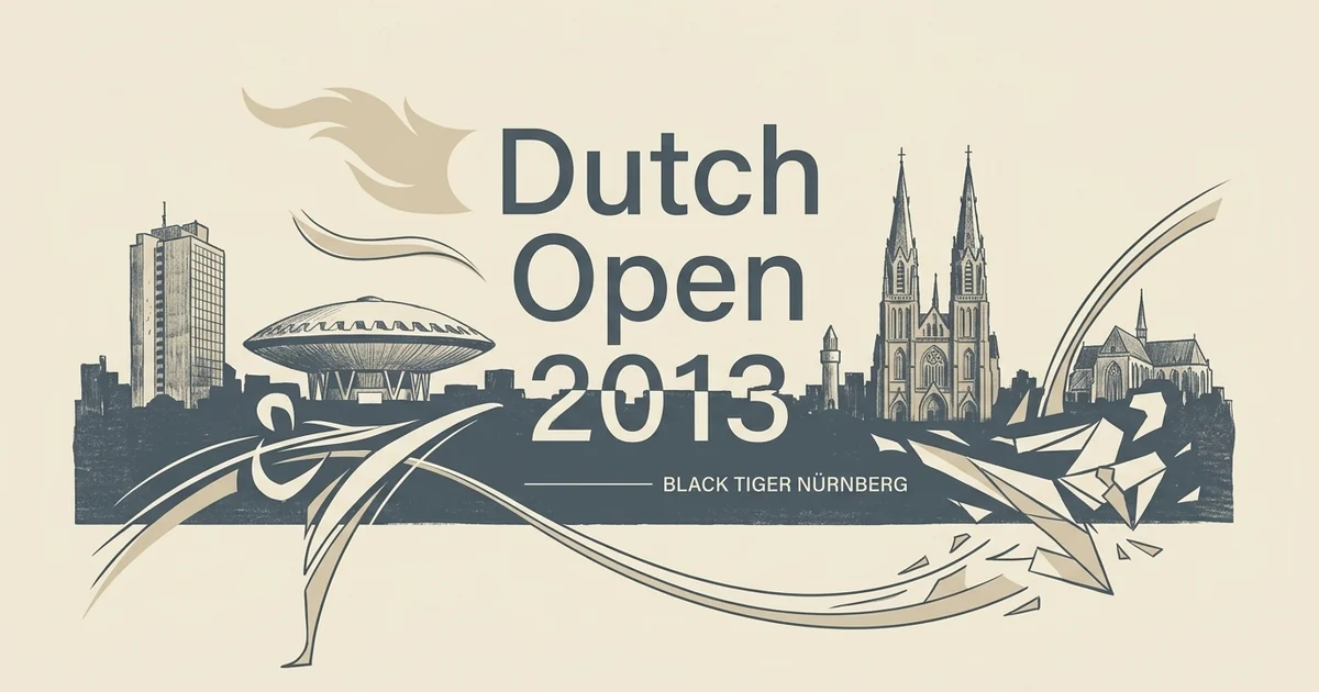 Illustration zum Vereinsarchiv: Dutch Open 2013.