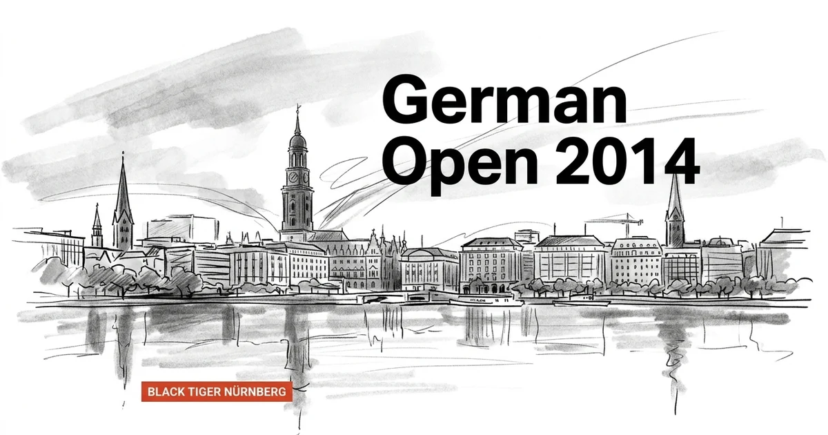 Illustration zum Vereinsarchiv: German Open 2014.